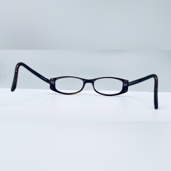 Vintage Diva 5213 Brown Oval Sunglasses Frames Only - Picture 6 of 8